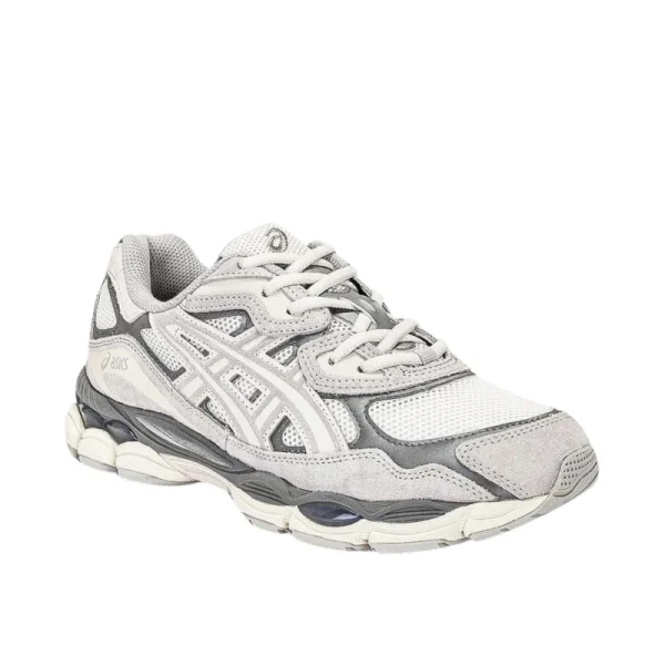 ASICS Gel-NYC Oyster Gray – נעלי סניקרס נוחות בעיצוב ייחודי