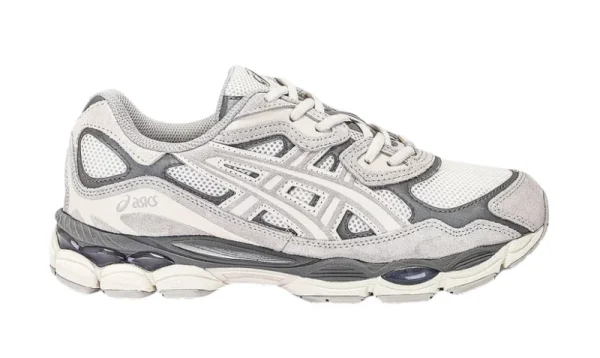 ASICS Gel-NYC Oyster Gray – נעלי סניקרס נוחות בעיצוב ייחודי