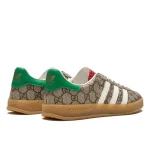 Adidas Gazelle GG Beige Monogram – סניקרס מעור לנשים ולגברים