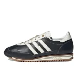 Adidas SL 72 Core Black Leather נעלי סניקרס מעור שחור