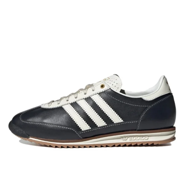 Adidas SL 72 Core Black Leather נעלי סניקרס מעור שחור