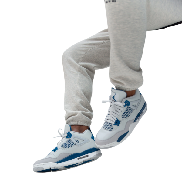 Nike Air Jordan 4 Retro 'Military Blue' 2024 נעלי סניקרס לגברים