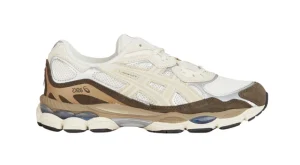 ASICS Gel-NYC Cream Brown – נעלי סניקרס מעוצבות ונוחות