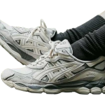 ASICS Gel-NYC Oyster Gray – נעלי סניקרס נוחות בעיצוב ייחודי