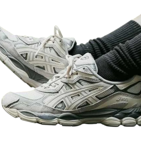 ASICS Gel-NYC Oyster Gray – נעלי סניקרס נוחות בעיצוב ייחודי