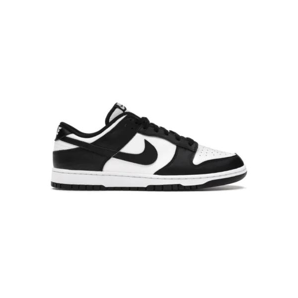 Nike Dunk Low Retro White Black – נעלי סניקרס נמוכות בצבע לבן ושחור