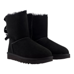 UGG מגפי Baily Bow 2 בצבע שחור לנשים – נוחות, חמימות ועיצוב קלאסי