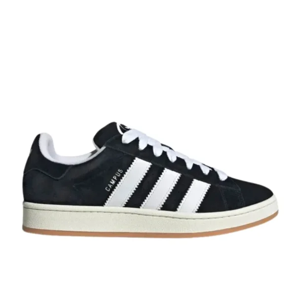 Adidas Campus 00's Black White Gum נעלי סניקרס קלאסיות