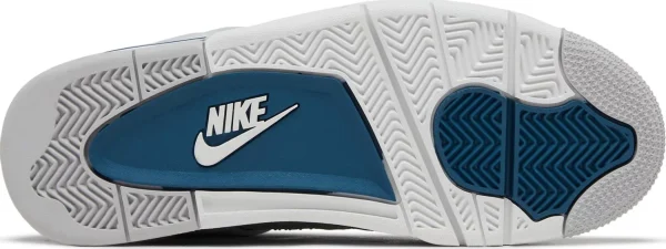 Nike Air Jordan 4 Retro 'Military Blue' 2024 נעלי סניקרס לגברים