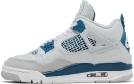 Nike Air Jordan 4 Retro 'Military Blue' 2024 נעלי סניקרס לגברים