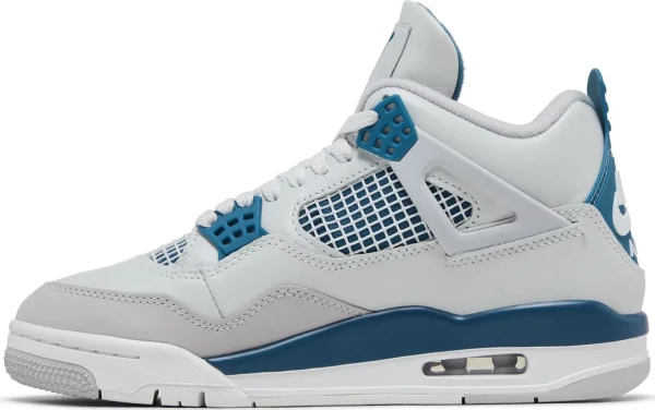Nike Air Jordan 4 Retro 'Military Blue' 2024 נעלי סניקרס לגברים