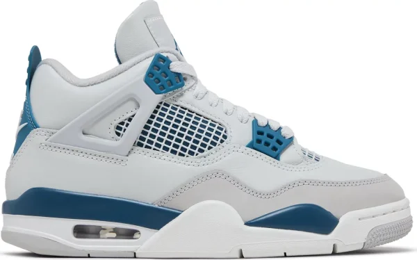 Nike Air Jordan 4 Retro 'Military Blue' 2024 נעלי סניקרס לגברים