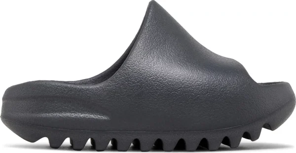 Adidas Yeezy Slides Kids Slate Grey – כפכפי ילדים בצבע אפור