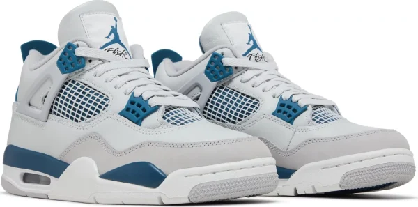 Nike Air Jordan 4 Retro 'Military Blue' 2024 נעלי סניקרס לגברים