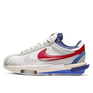 נעלי נייק Nike Cortez 4.0 Sacai White University Red Blue