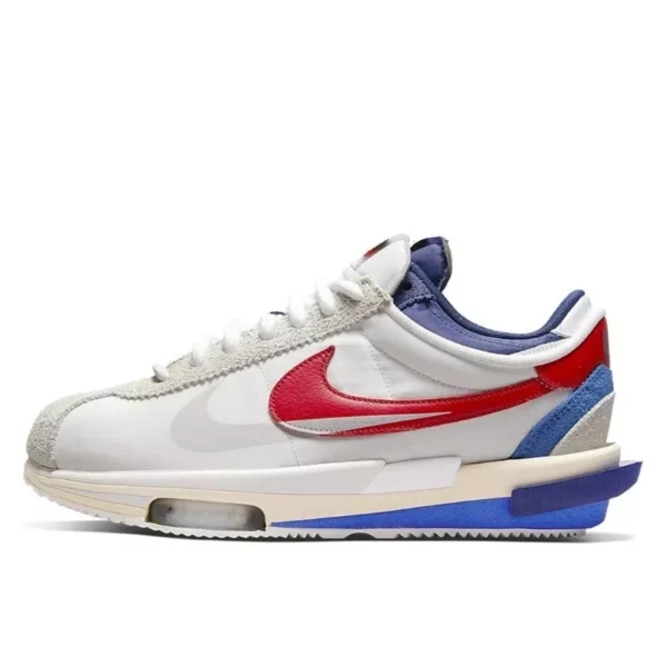 נעלי נייק Nike Cortez 4.0 Sacai White University Red Blue
