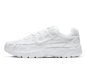 Nike P-6000 Triple White – נעלי סניקרס לבנות בעיצוב ספורטיבי