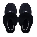 UGG Funkette שחור – כפכפי פלטפורמה נוחים לנשים