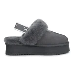 UGG Funkette אפור – כפכפי פלטפורמה אופנתיים לנשים