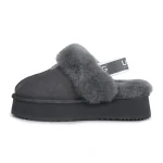 UGG Funkette אפור – כפכפי פלטפורמה אופנתיים לנשים