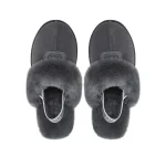 UGG Funkette אפור – כפכפי פלטפורמה אופנתיים לנשים