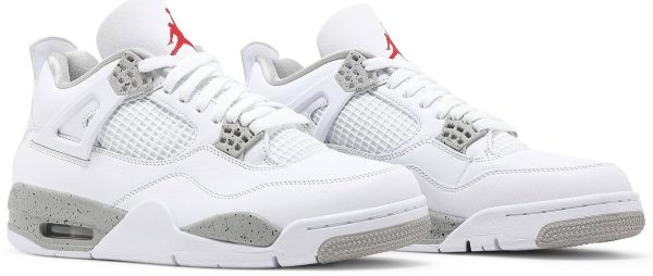 Nike Air Jordan 4 Retro 'White Oreo' נעלי סניקרס לגברים