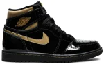 נעלי סניקרס Nike Air Jordan 1 Retro High OG לגברים – Black Metallic Gold