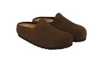 Birkenstock Amsterdam Wrapped Suede Leather Carafe כפכפים