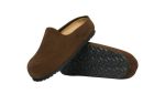 Birkenstock Amsterdam Wrapped Suede Leather Carafe כפכפים
