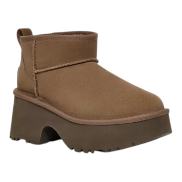 UGG Women’s Classic Ultra Mini New Heights Hickory נעלי האג