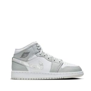 Nike Air Jordan 1 Mid Grey Camo סניקרס