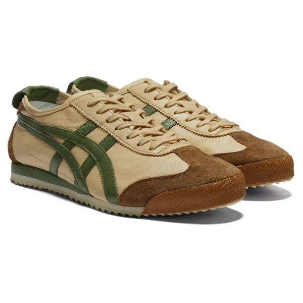 Onitsuka Tiger MEXICO 66 NM Beige/Grass Green נעלי
