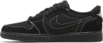 Nike x Travis Scott Air Jordan 1 Low OG SP 'Black Phantom' נעלי ספורט לגברים