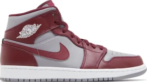 Nike Air Jordan 1 Mid Cherrywood Red נעלי סניקרס לגברים