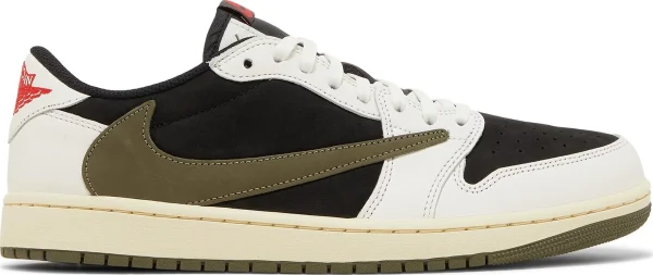 Nike x Travis Scott Women's Air Jordan 1 Retro Low OG SP 'Olive' נעלי ספורט