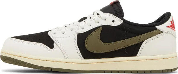Nike x Travis Scott Women's Air Jordan 1 Retro Low OG SP 'Olive' נעלי ספורט