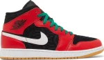 Nike Air Jordan 1 Mid SE Christmas נעלי סניקרס לגברים
