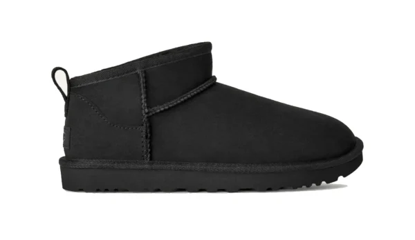 UGG Men’s Classic Ultra Mini Boot Black מגפי האג