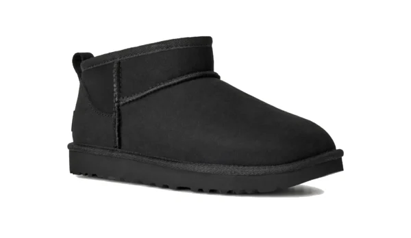 UGG Men’s Classic Ultra Mini Boot Black מגפי האג