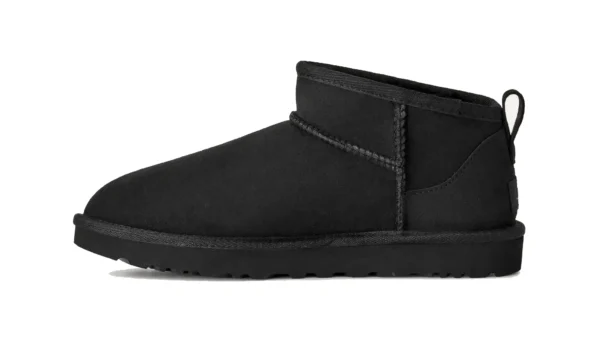 UGG Men’s Classic Ultra Mini Boot Black מגפי האג