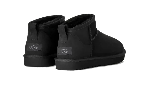UGG Men’s Classic Ultra Mini Boot Black מגפי האג