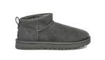 UGG Men’s Classic Ultra Mini Boot Grey נעלי האג לגברים