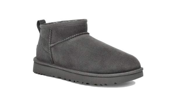 UGG Men’s Classic Ultra Mini Boot Grey נעלי האג לגברים