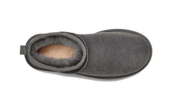 UGG Men’s Classic Ultra Mini Boot Grey נעלי האג לגברים