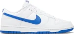 Nike Dunk Low 'White Hyper Royal' נעלי סניקרס לגברים