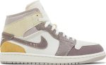 Nike Air Jordan 1 Mid SE Craft Inside Out Taupe Haze נעלי סניקרס לגברים