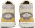 Nike Air Jordan 1 Mid SE Craft Inside Out Taupe Haze נעלי סניקרס לגברים