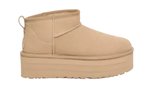 UGG Classic Ultra Mini Platform Driftwood נעלי האג