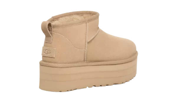 UGG Classic Ultra Mini Platform Driftwood נעלי האג