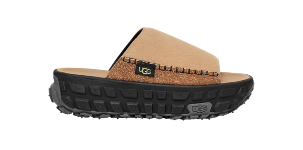 UGG All Gender Venture Daze Slide Sand / Black סנדלי האג
